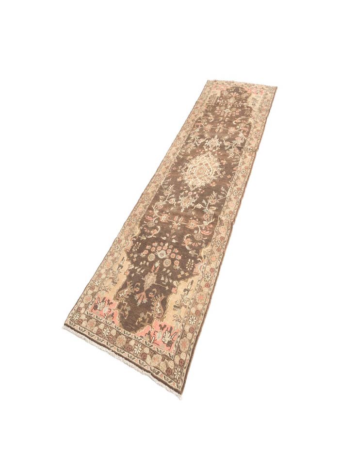 Detail image of 3' 6 x 11' 9 Hamedan Runner Rug