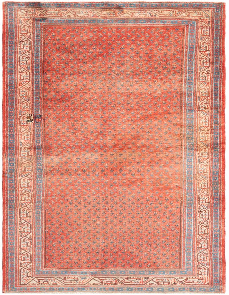 Detail image of 3' 10 x 10' 6 Hamedan Runner Rug
