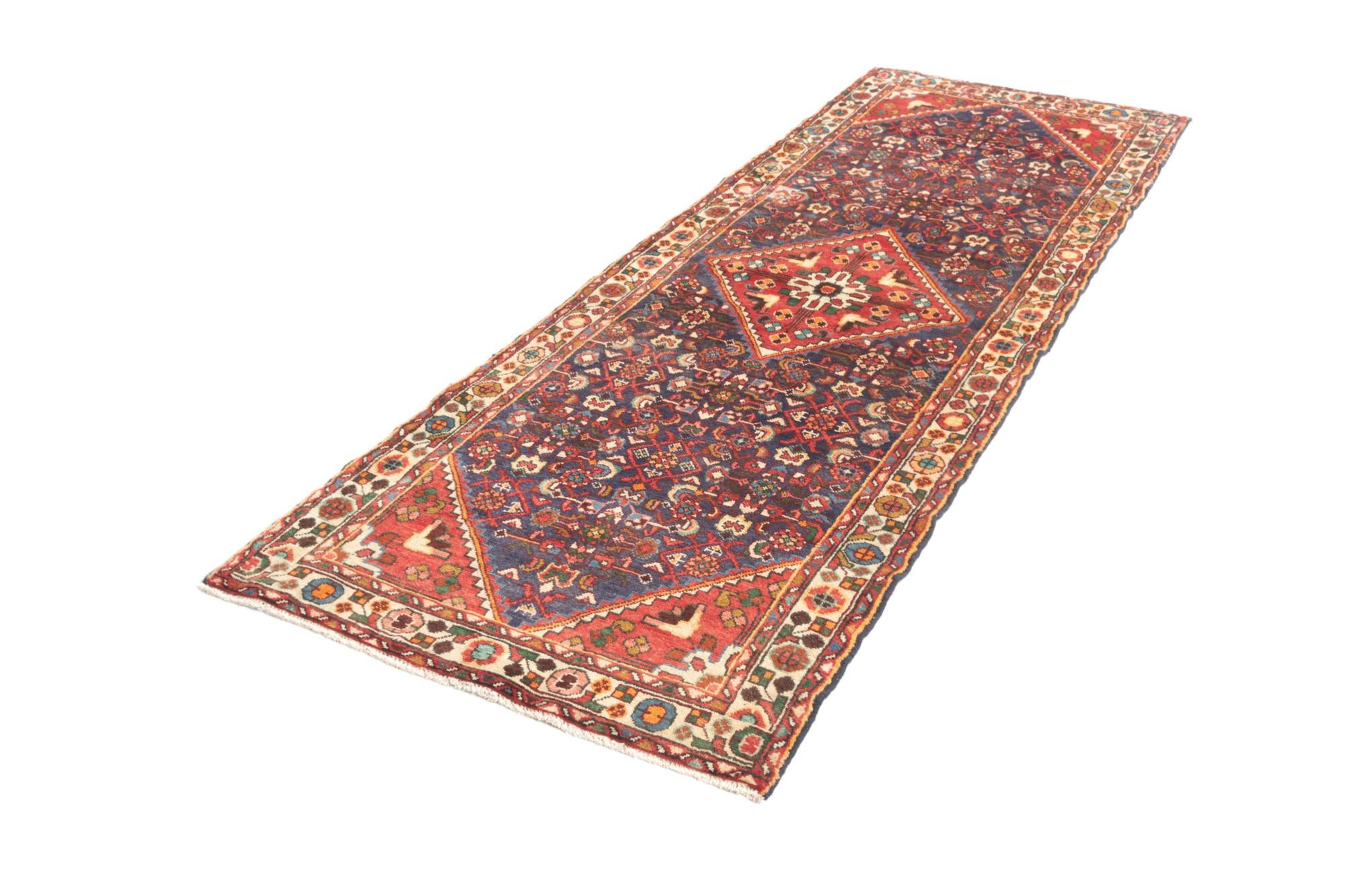 3' 4 x 10' 2 Hamedan Runner Rug