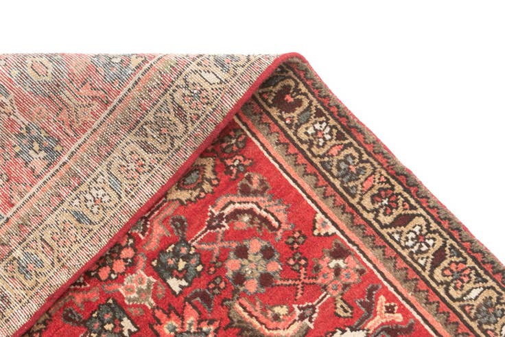Detail image of 2' 6 x 8' 11 Hamedan Runner Rug