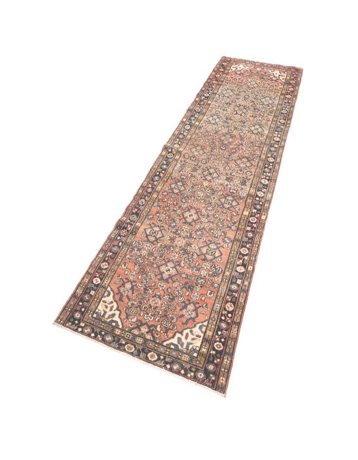 Detail image of 3' 3 x 10' 9 Hamedan Runner Rug