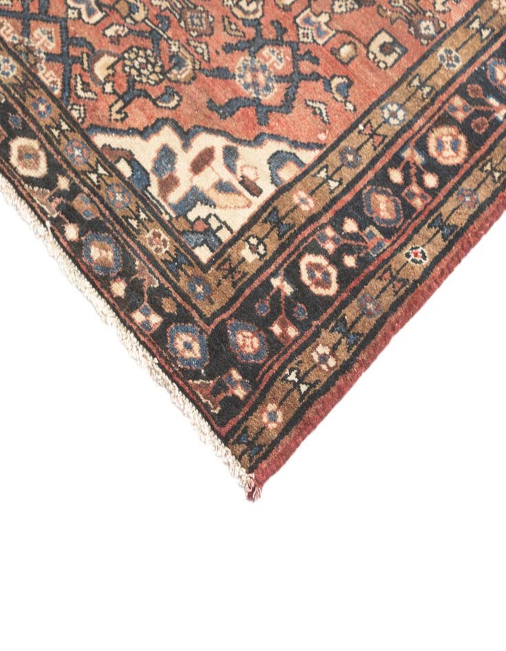 Detail image of 3' 3 x 10' 9 Hamedan Runner Rug