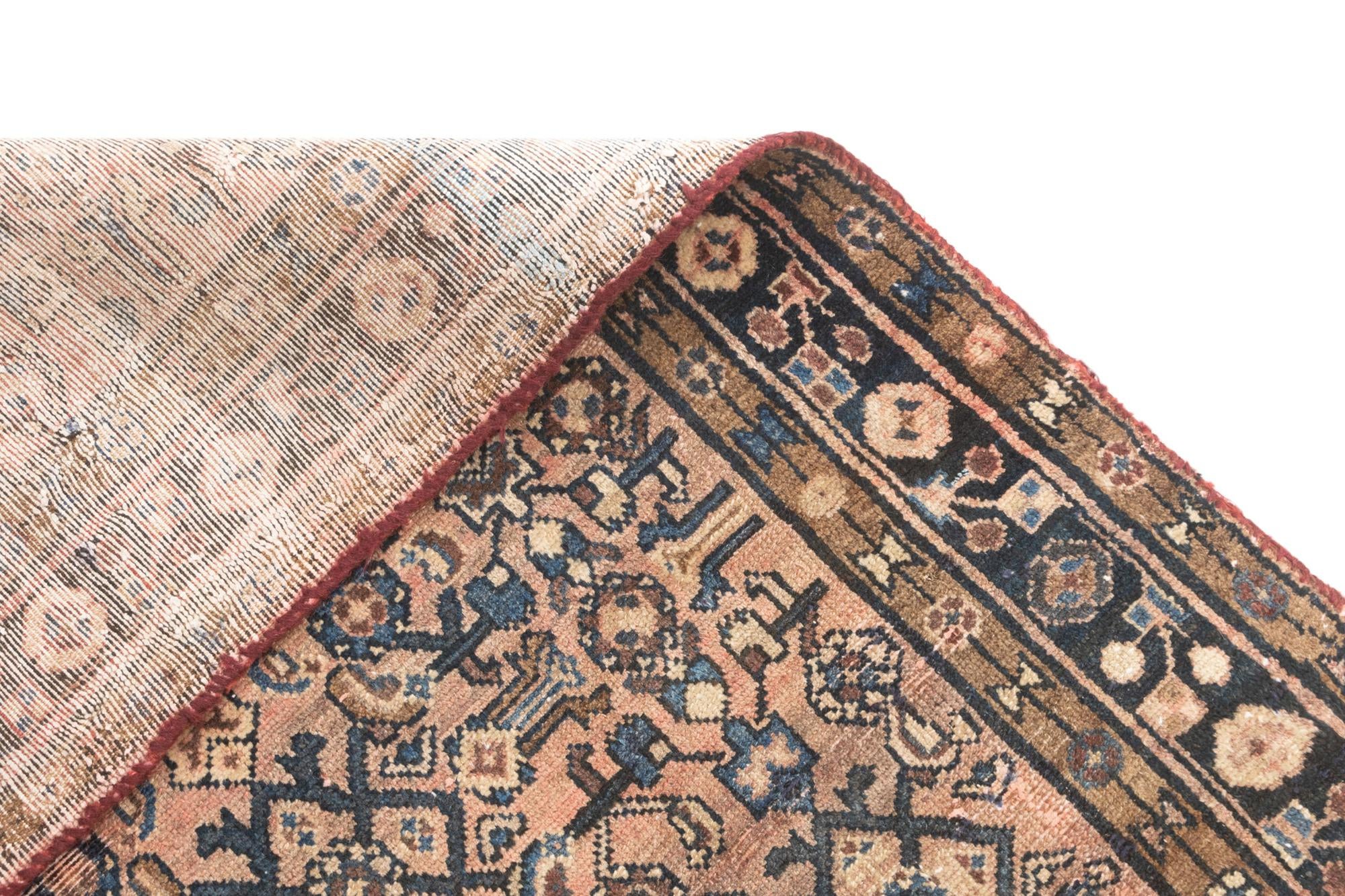 3' 3 x 10' 9 Hamedan Runner Rug