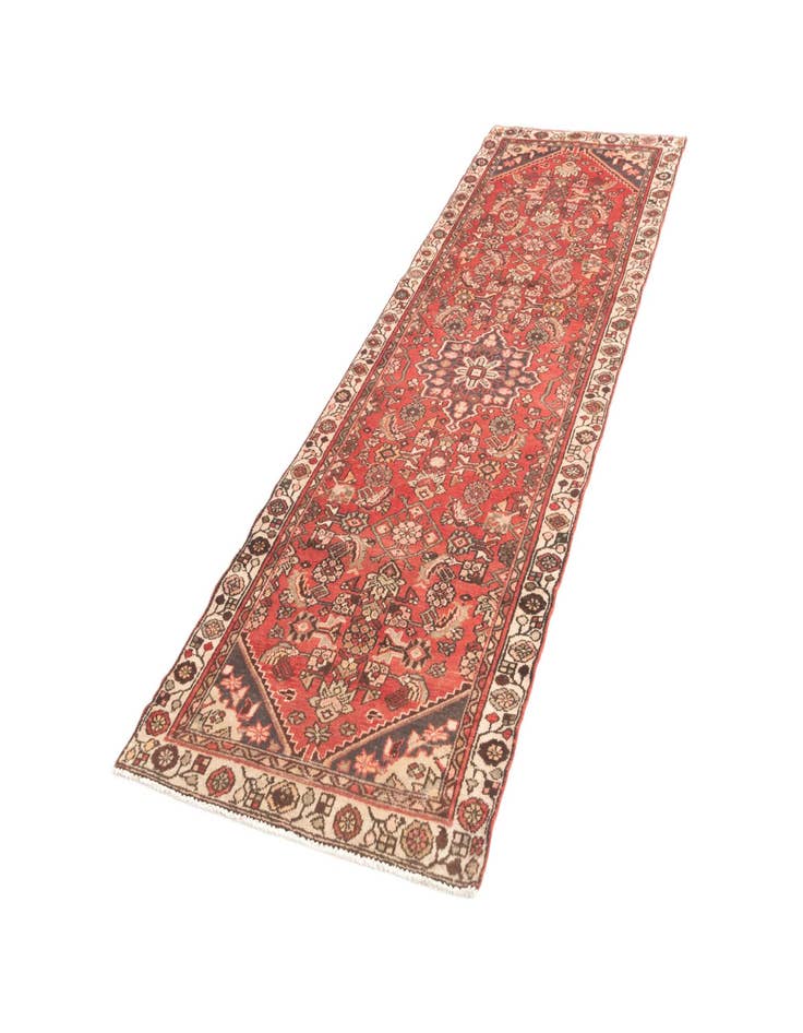 Detail image of 2' 10 x 9' 4 Hamedan Runner Rug