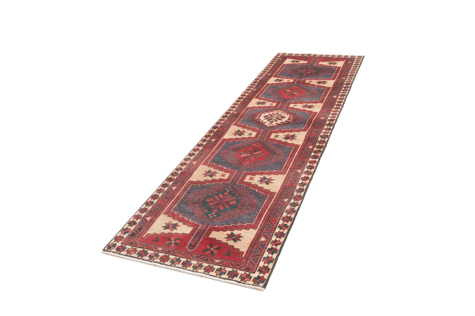 2' 11 x 10' 3 Hamedan Runner Rug