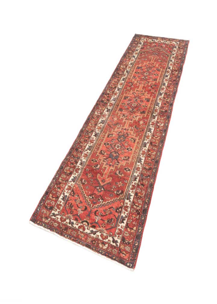 3' 3 x 10' 4 Hamedan Runner Rug