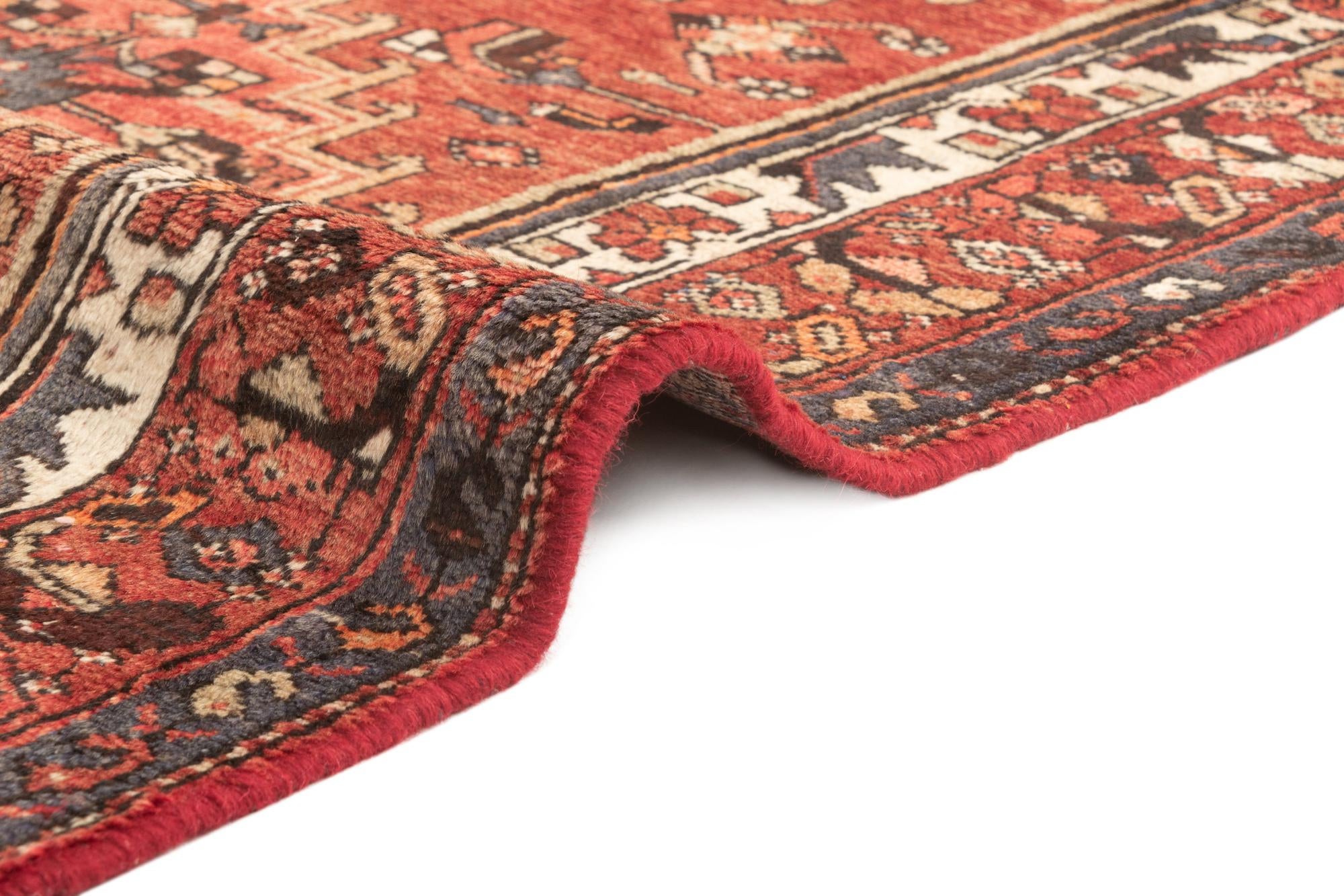 3' 3 x 10' 4 Hamedan Runner Rug