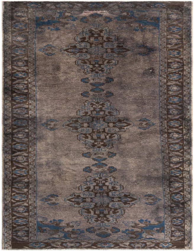 Detail image of 3' 7 x 10' 2 Hamedan Runner Rug
