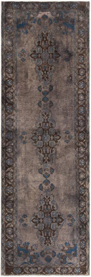 Detail image of 3' 7 x 10' 2 Hamedan Runner Rug