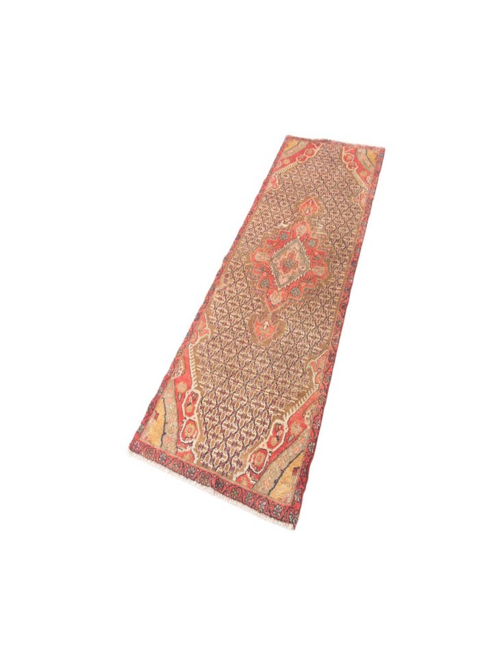 Detail image of 2' 7 x 6' 9 Hamedan Runner Rug