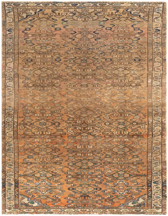 Detail image of 3' 6 x 10' Hamedan Runner Rug