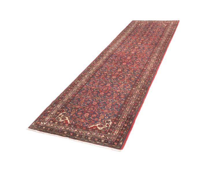 3' 8 x 13' Hamedan Runner Rug
