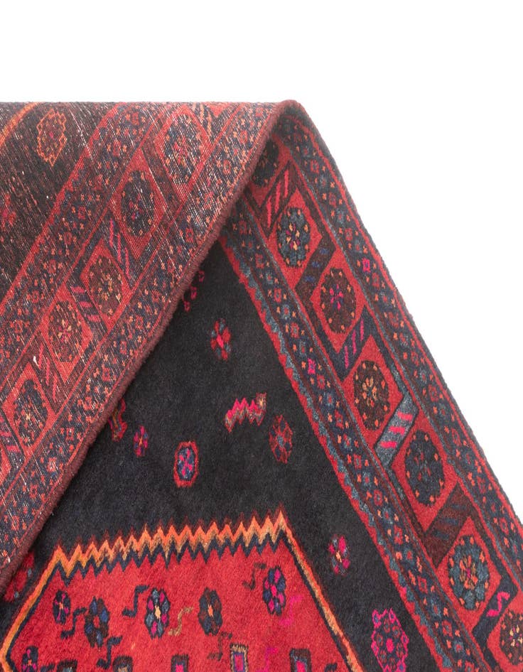 Detail image of 5' 1 x 10' 2 Hamedan Runner Rug