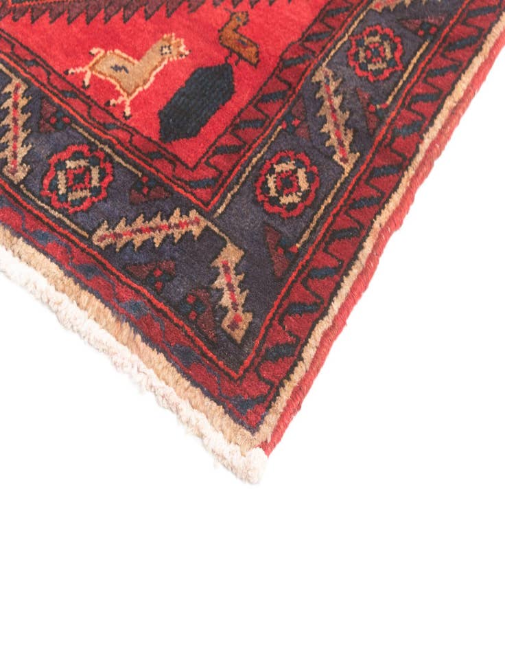Detail image of 3' 5 x 13' 1 Hamedan Runner Rug