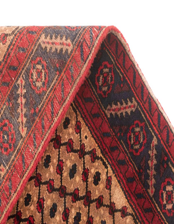 Detail image of 3' 5 x 13' 1 Hamedan Runner Rug