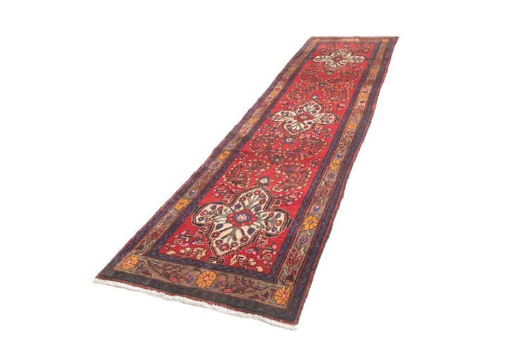 3' 5 x 13' 4 Hamedan Runner Rug