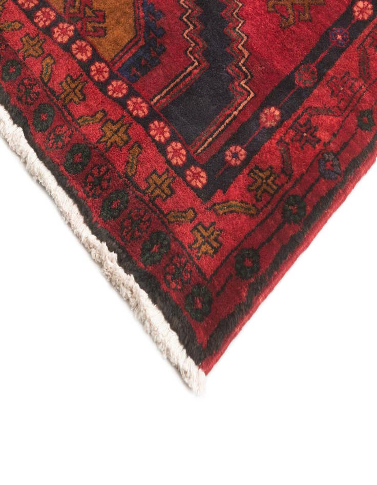 Detail image of 3' 4 x 13' 3 Hamedan Runner Rug