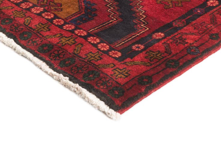 Detail image of 3' 4 x 13' 3 Hamedan Runner Rug