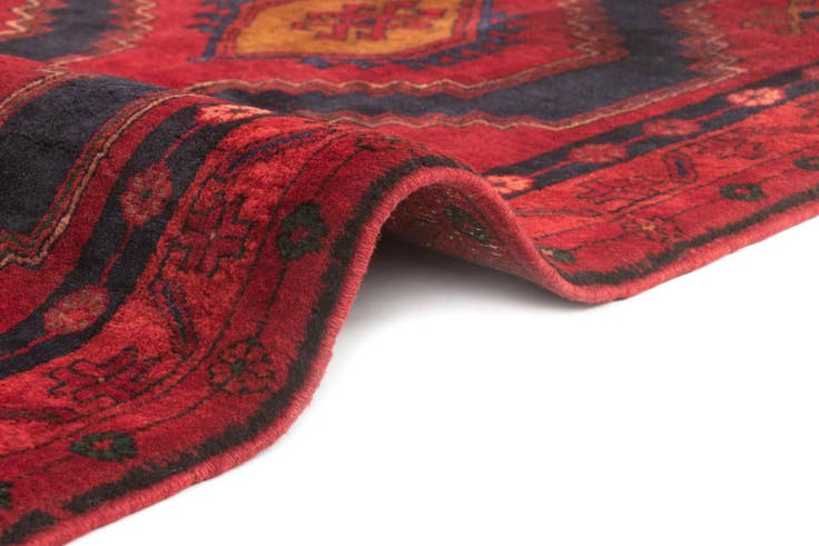 Detail image of 3' 4 x 13' 3 Hamedan Runner Rug
