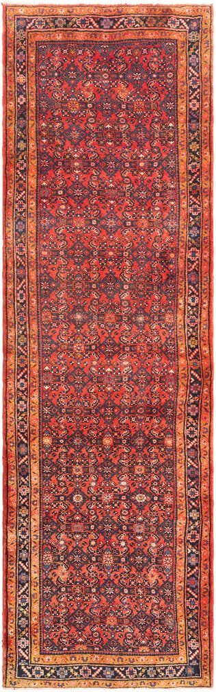 3' 10 x 12' 10 Hamedan Runner Rug