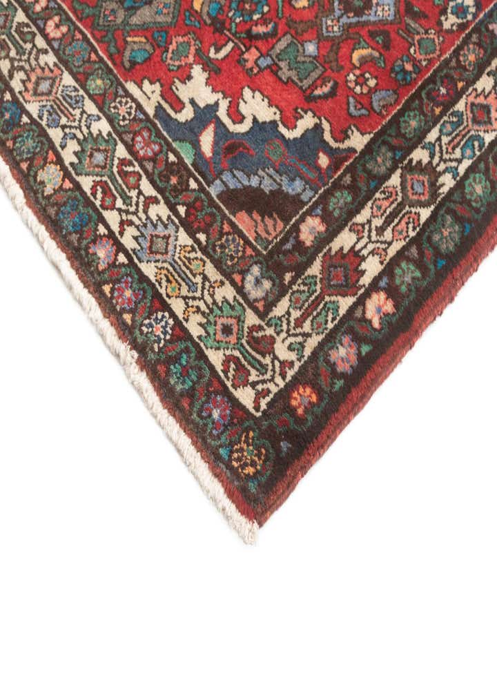 4' 3 x 13' Hamedan Runner Rug
