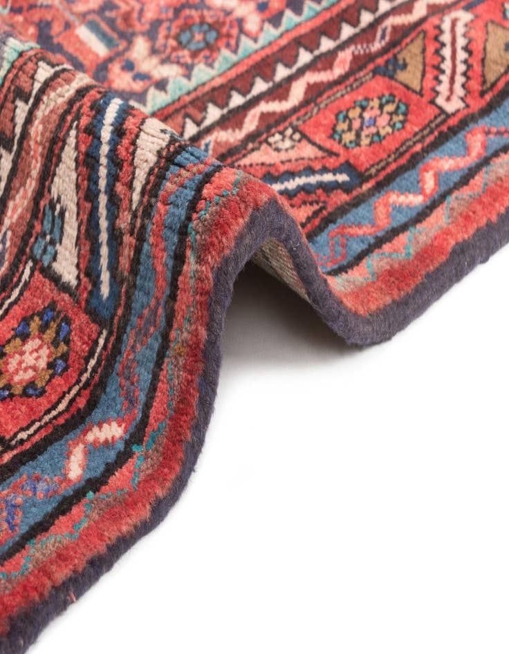 Detail image of 3' 6 x 10' 6 Hamedan Runner Rug