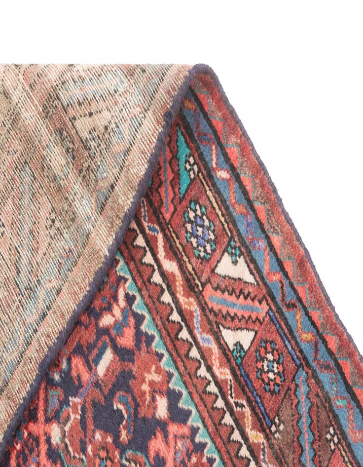 Detail image of 3' 6 x 10' 6 Hamedan Runner Rug