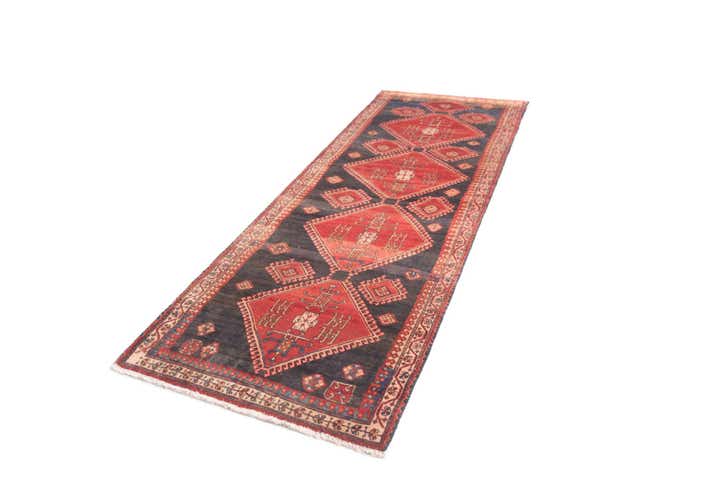 3' 9 x 11' 7 Hamedan Runner Rug
