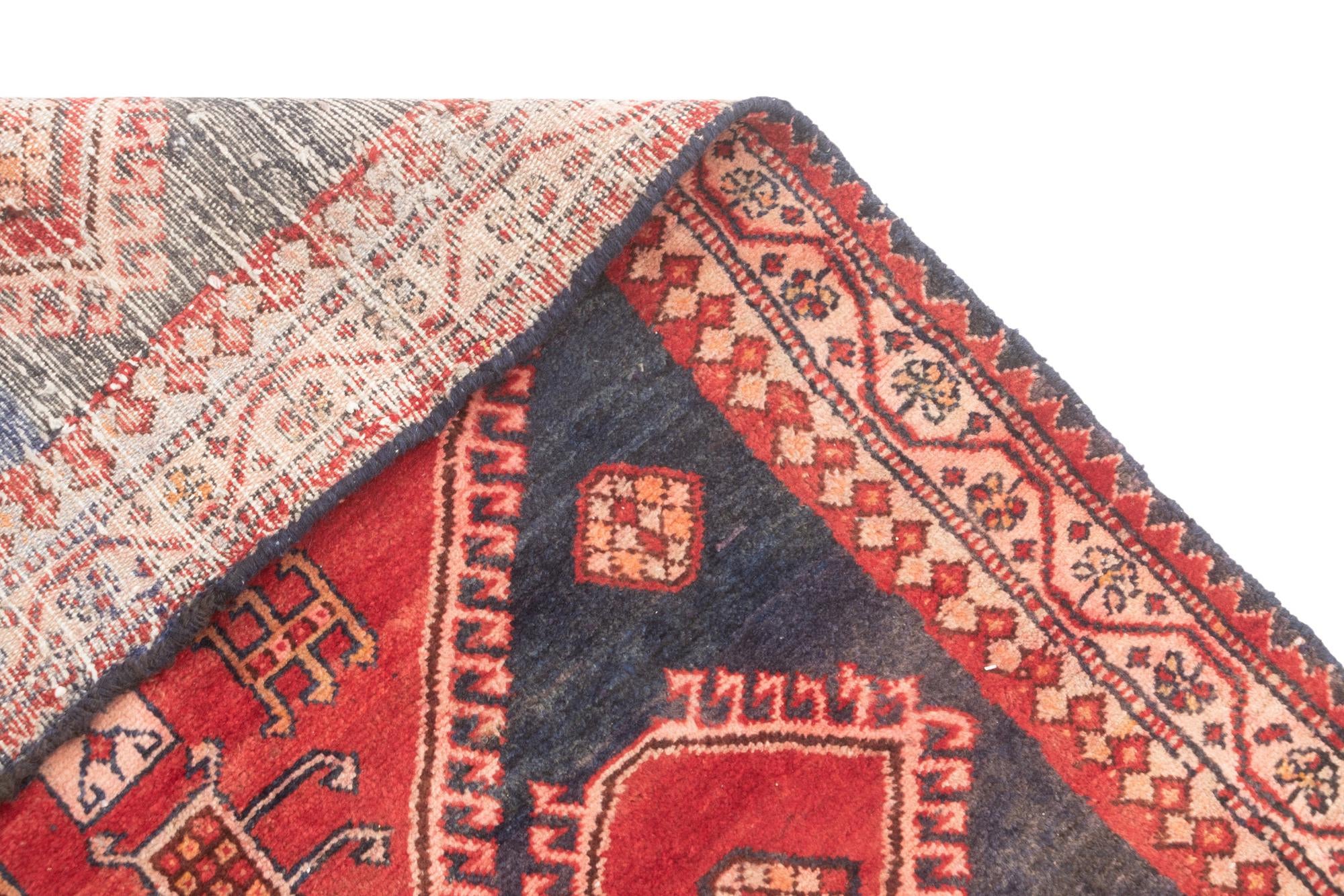 3' 9 x 11' 7 Hamedan Runner Rug