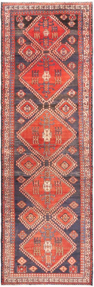 3' 9 x 11' 11 Hamedan Runner Rug