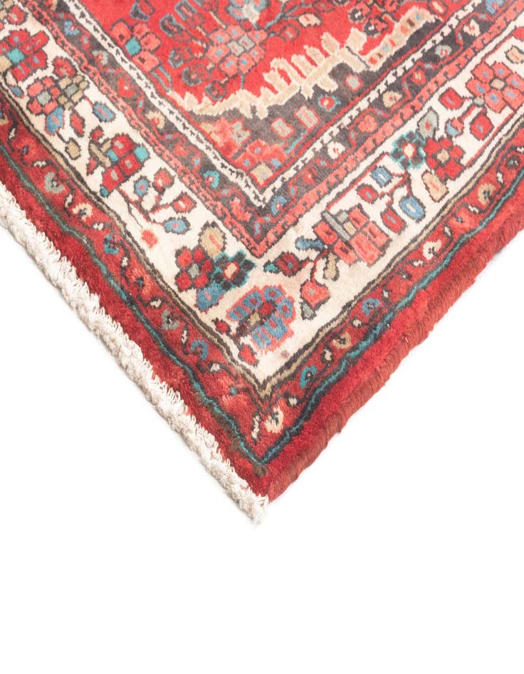 Detail image of 3' 6 x 13' 11 Hamedan Runner Rug