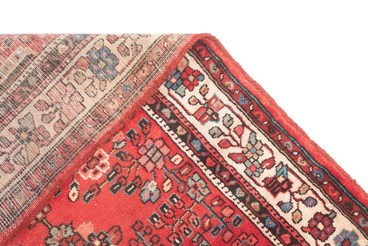 Detail image of 3' 6 x 13' 11 Hamedan Runner Rug