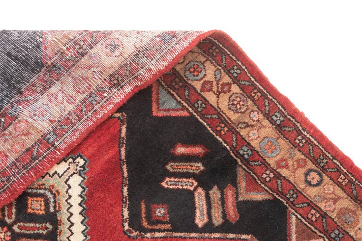 Detail image of 4' 4 x 13' 11 Hamedan Runner Rug