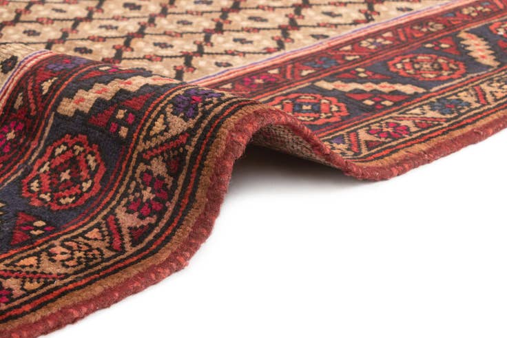 Detail image of 3' 3 x 12' 10 Hamedan Runner Rug