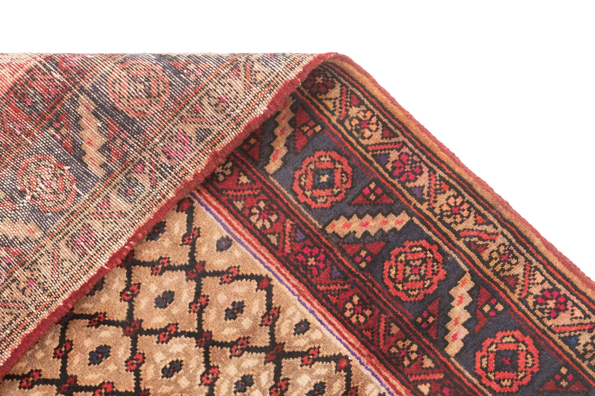 3' 3 x 12' 10 Hamedan Runner Rug