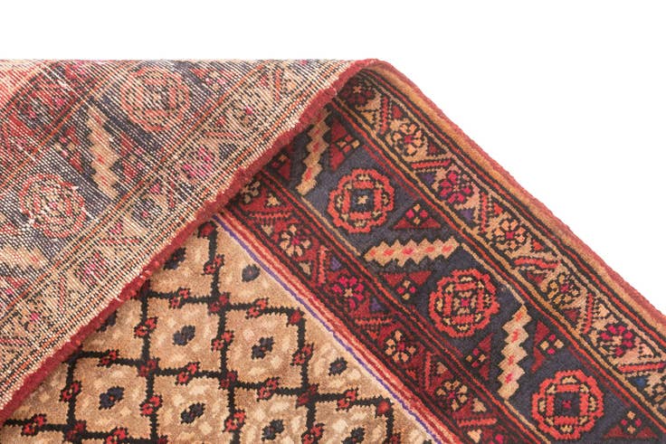 Detail image of 3' 3 x 12' 10 Hamedan Runner Rug