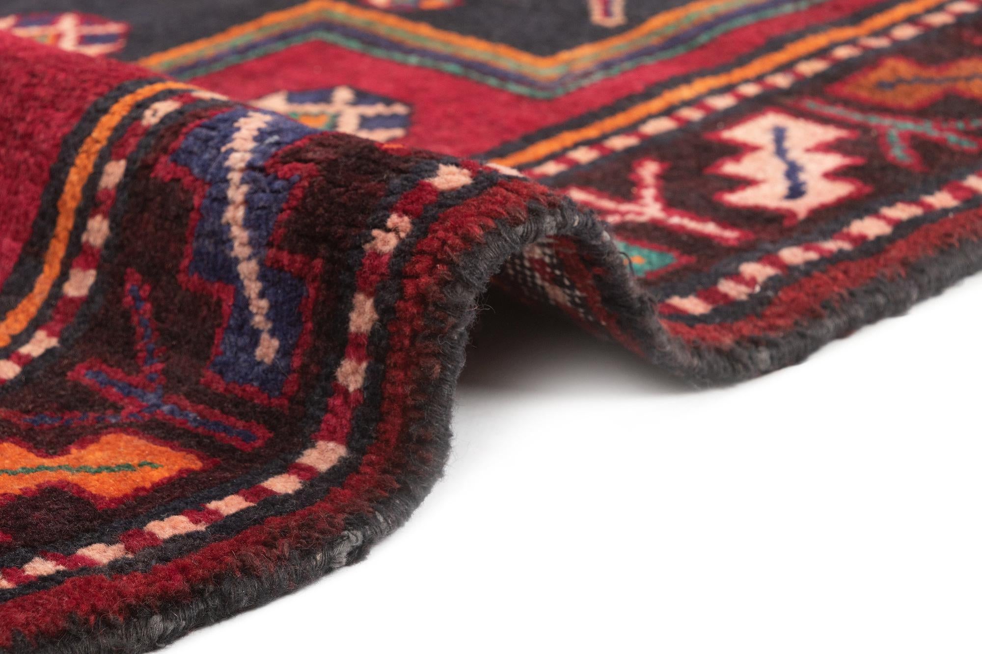 3' 5 x 10' 2 Hamedan Runner Rug