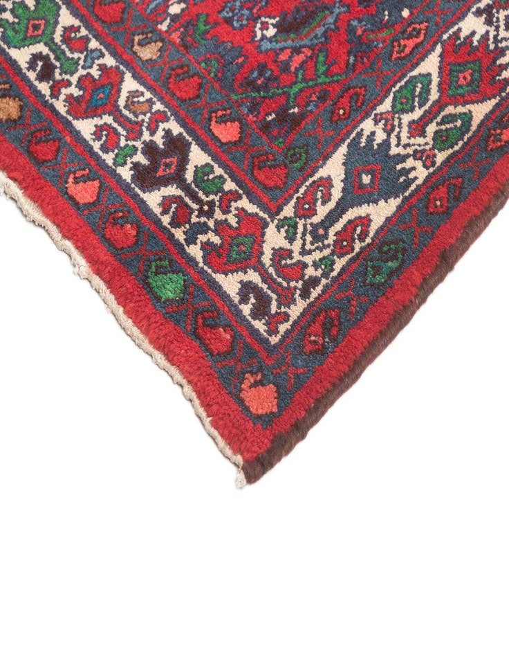 Detail image of 3' 6 x 9' 10 Hamedan Runner Rug