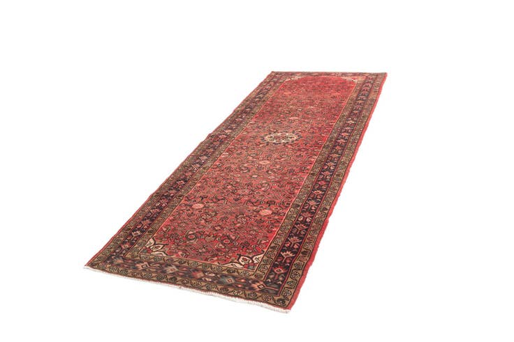Detail image of 4' 2 x 10' 8 Hamedan Runner Rug