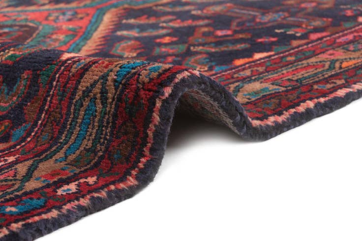 Detail image of 3' 8 x 11' 2 Hamedan Runner Rug