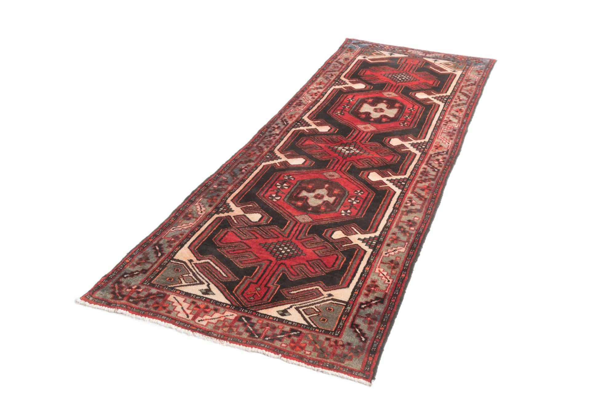3' 3 x 9' 9 Hamedan Runner Rug