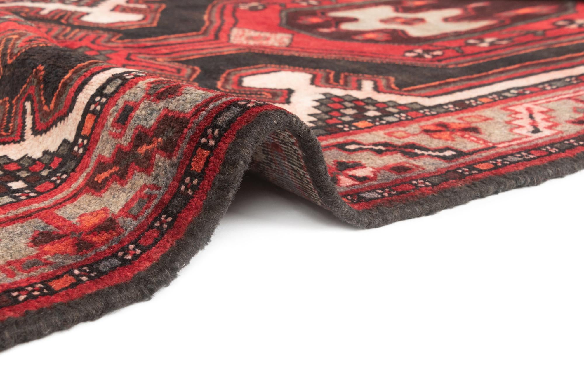 3' 3 x 9' 9 Hamedan Runner Rug