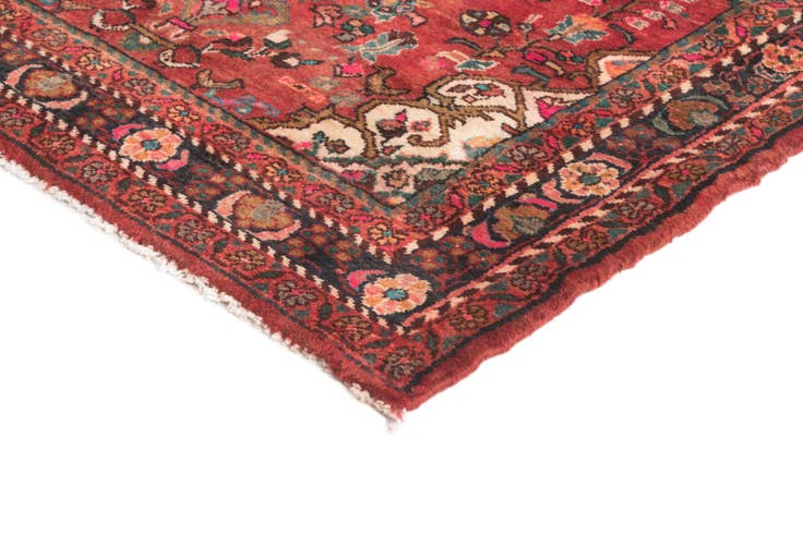 Detail image of 3' 6 x 9' 6 Hamedan Runner Rug