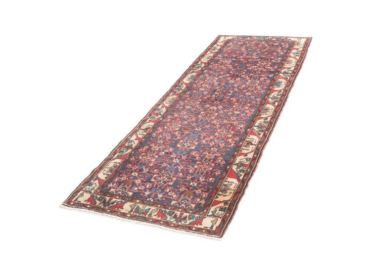 Detail image of 3' 3 x 9' 5 Hamedan Runner Rug