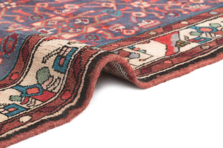 Detail image of 3' 3 x 9' 5 Hamedan Runner Rug