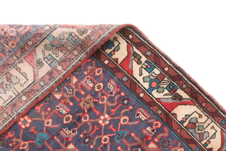 Detail image of 3' 3 x 9' 5 Hamedan Runner Rug