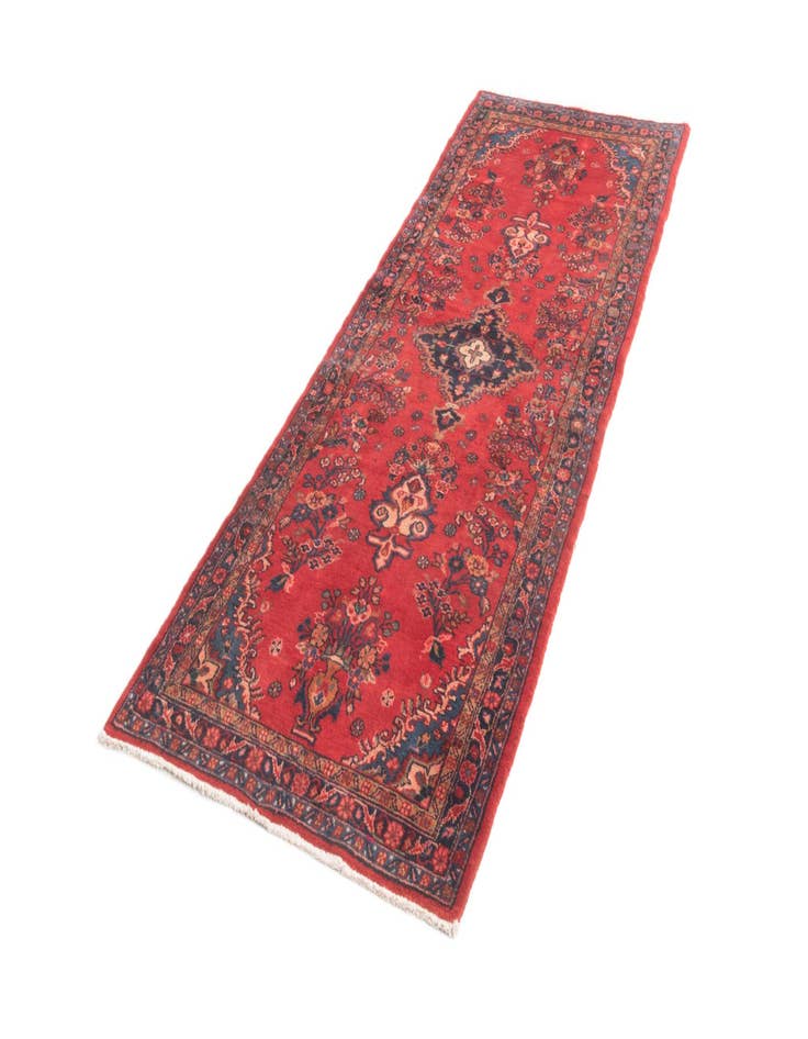 Detail image of 3' 6 x 9' 8 Hamedan Runner Rug
