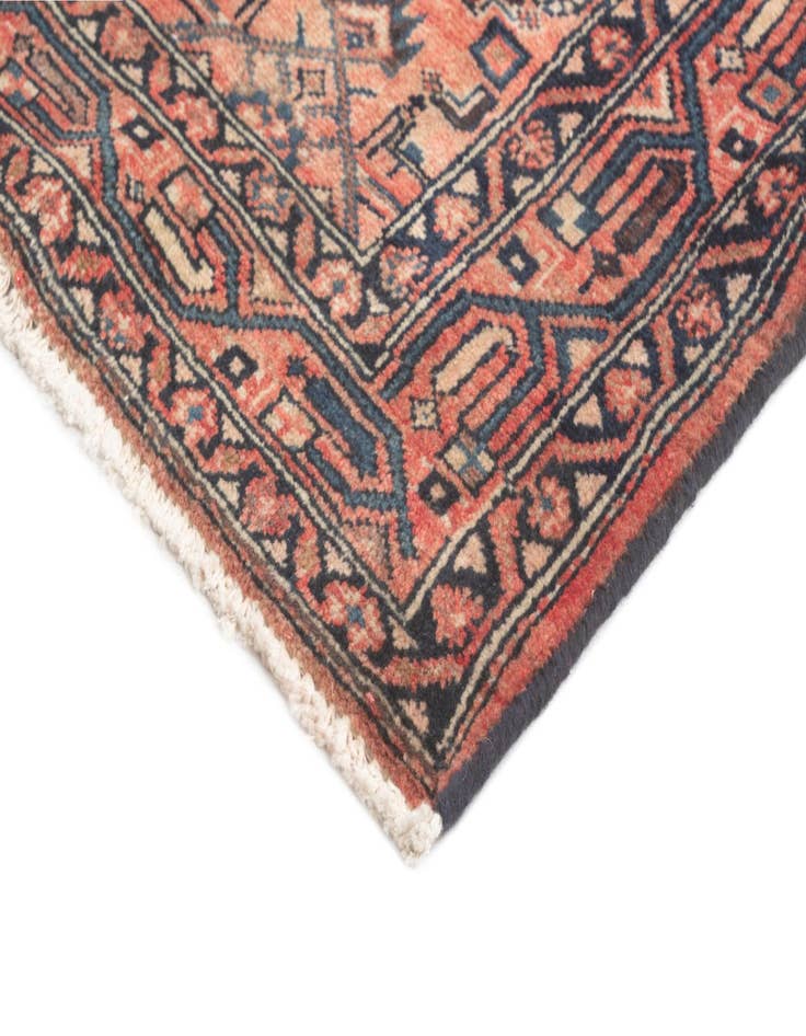 Detail image of 3' 7 x 11' 1 Hamedan Runner Rug