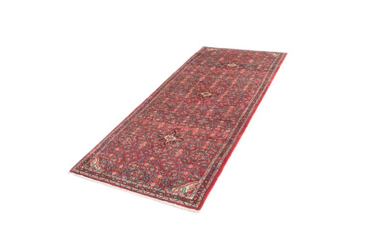 Detail image of 3' 7 x 10' 10 Hamedan Runner Rug