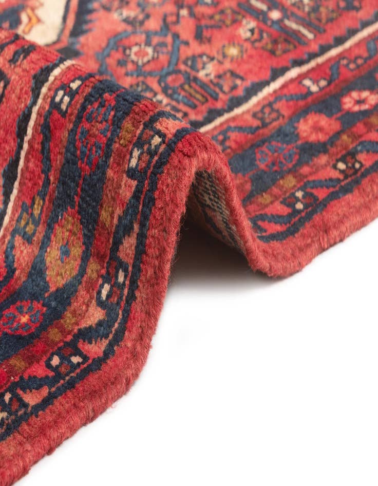Detail image of 3' 7 x 10' 5 Hamedan Runner Rug